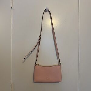 Kate Spade Sadie Crossbody Saffiano Leather Chalk Pink